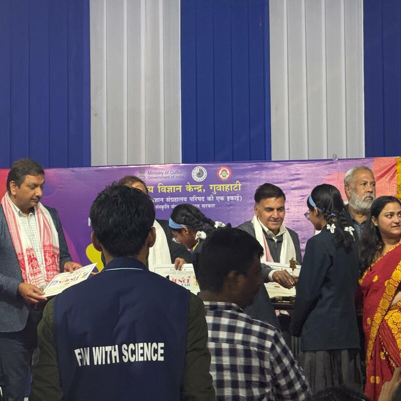 Students with the other participants